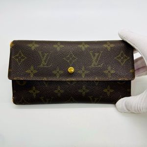 Louis Vuitton Long Monogram Wallet LV